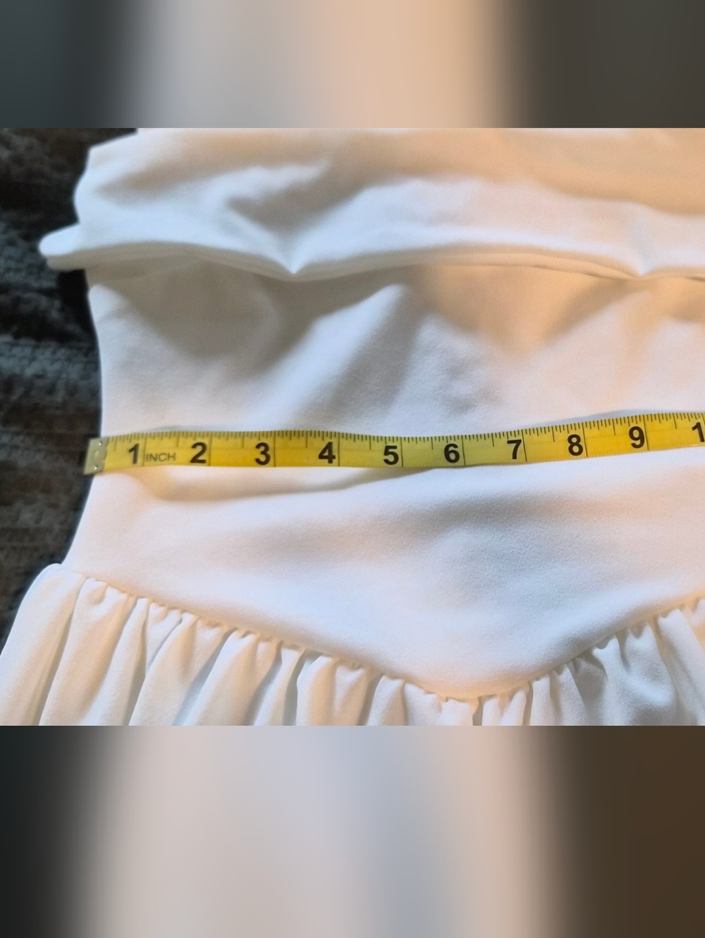 Lulu's White Halter Empire-Waist Wedding Gown - Picture 14 of 14